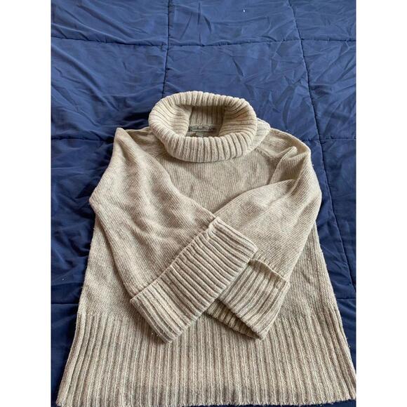 American Rag Co Turtle Neck Sweater Medium Creme White Sweater - Picture 5 of 7